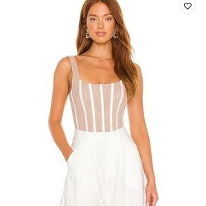 Never Worn current season! Misha x Revolve Kayano bodysuit